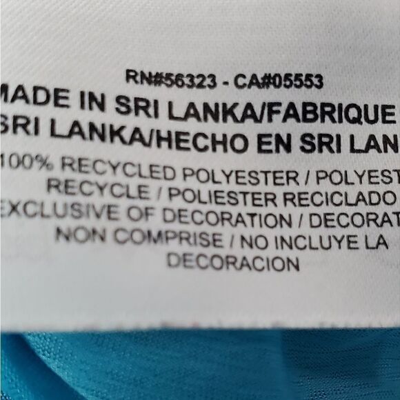 Nike Robin Egg Blue Heathered Dry Fit Tank Top - Picture 4 of 4